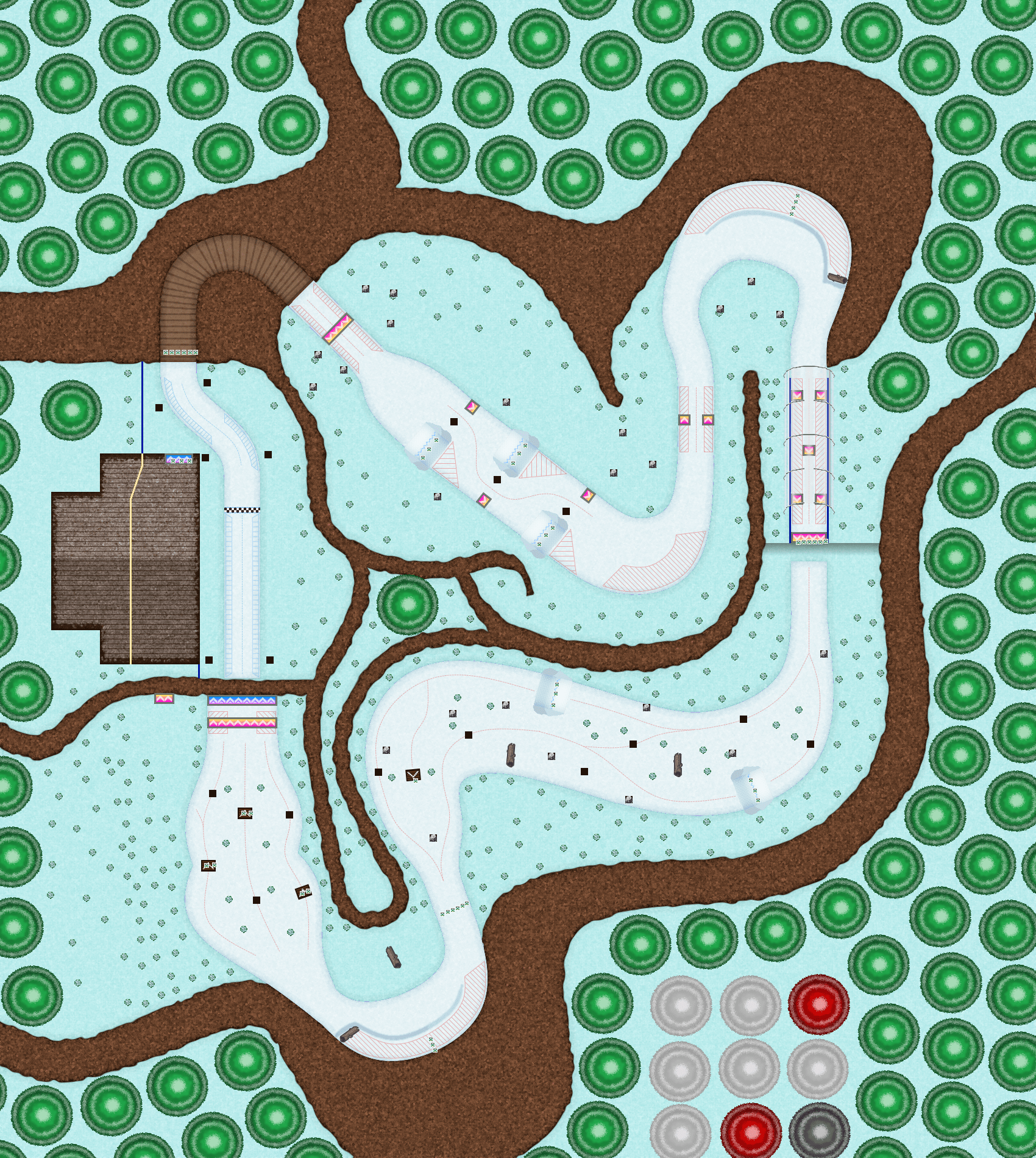 Snowflake Heights - Mario Kart PC