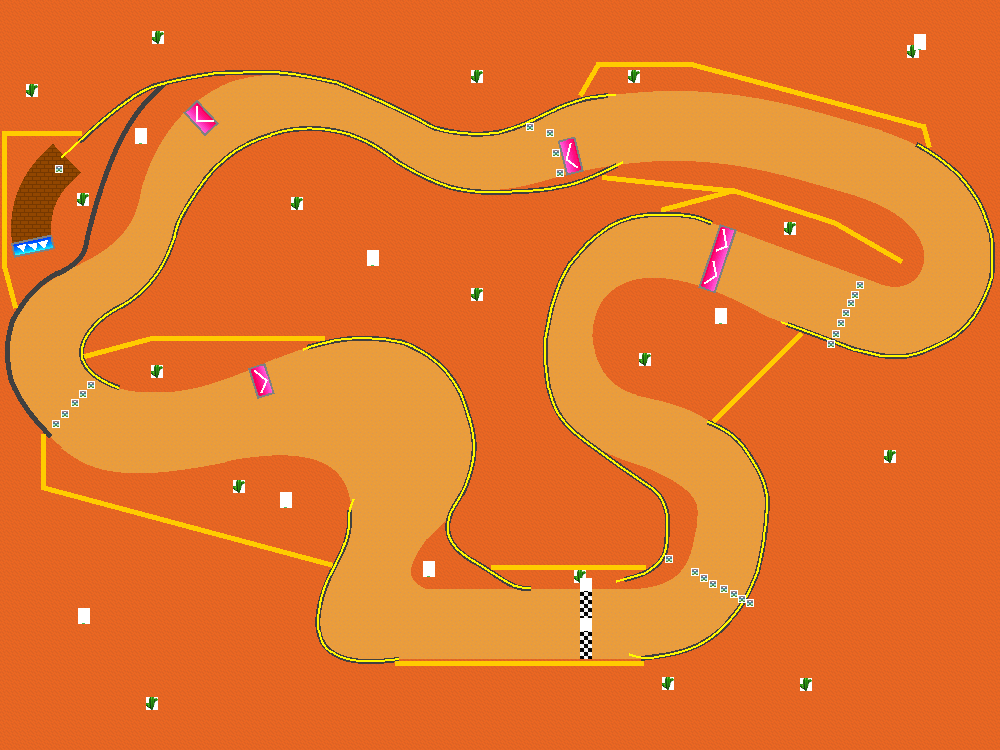 MKWorld-ish Circuit - Mario Kart PC