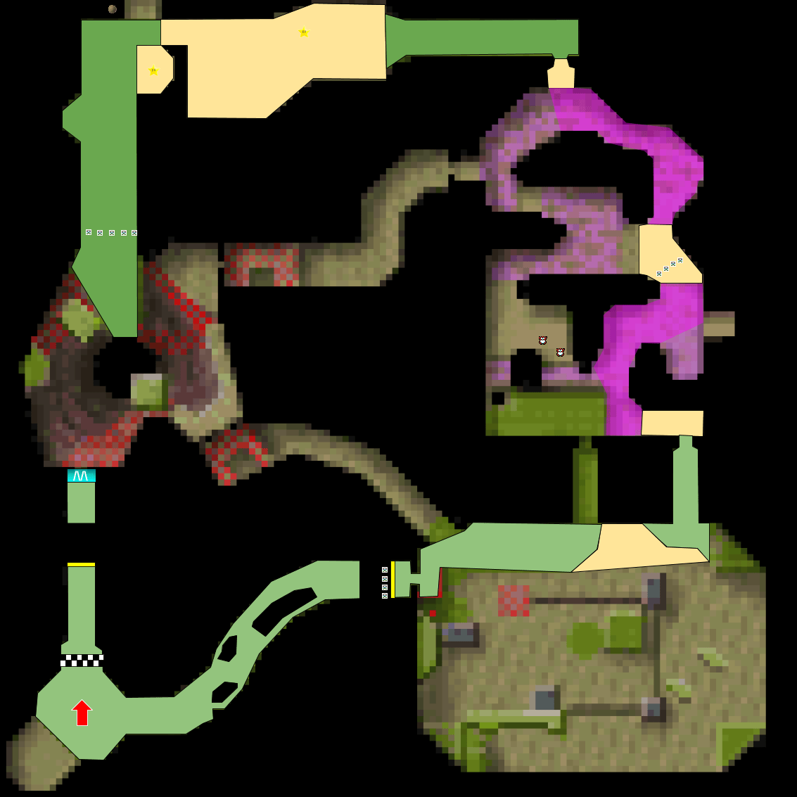 Hazy Maze Cave Mario Kart PC