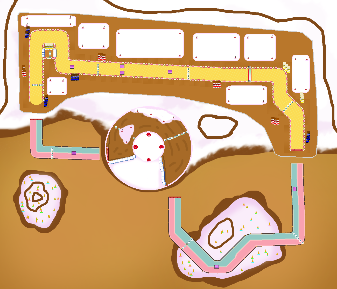 Cake Raceway - Mario Kart PC