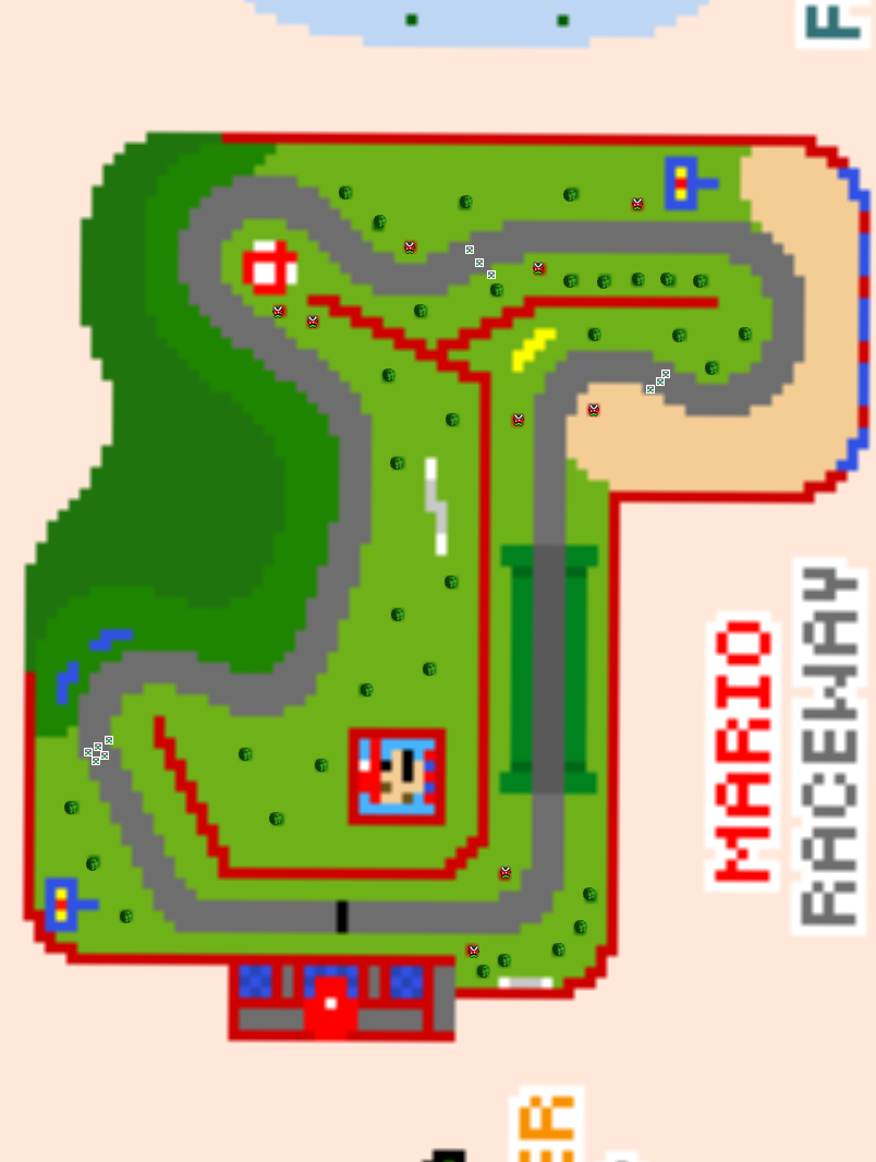 Mario Raceway - Mario Kart PC