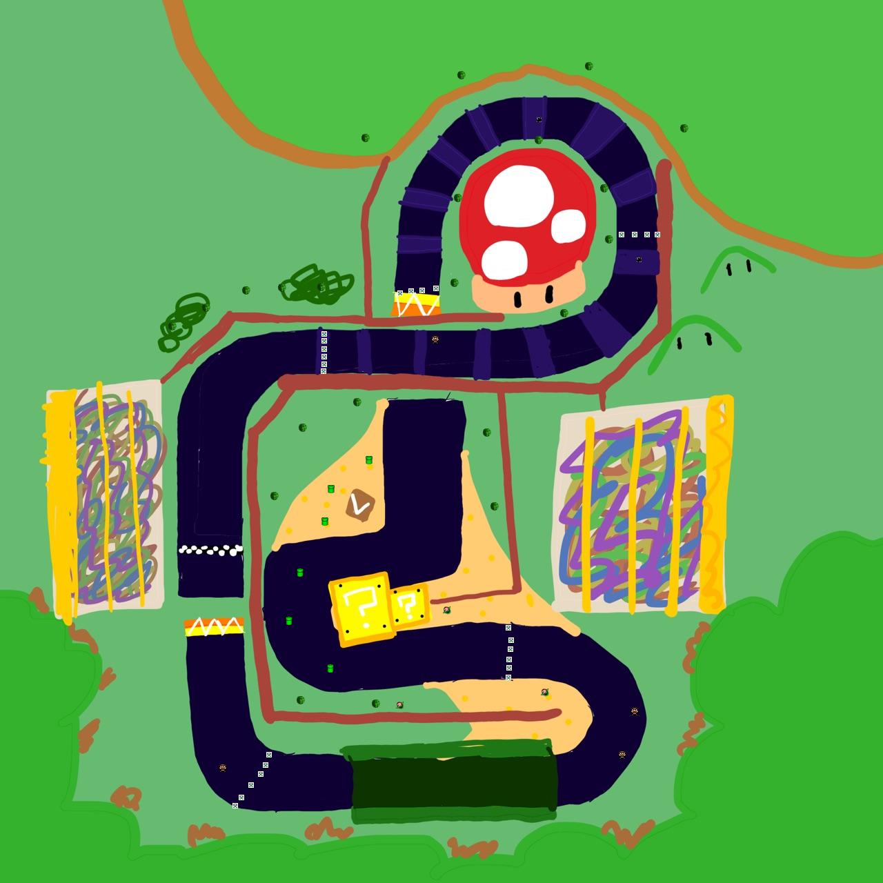 Mario Kart Raceway - Mario Kart PC