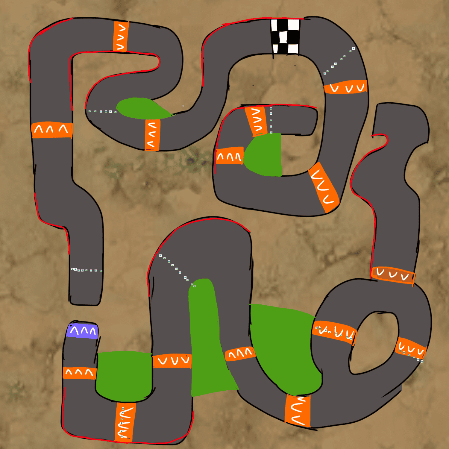 random ahh track - Mario Kart PC