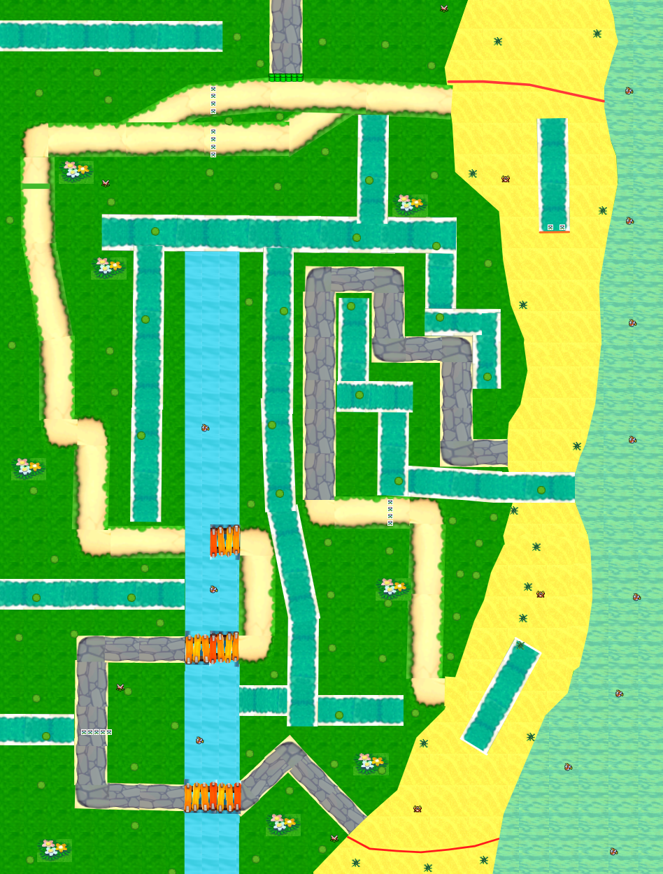 Beanbean Outskirts DX - Mario Kart PC