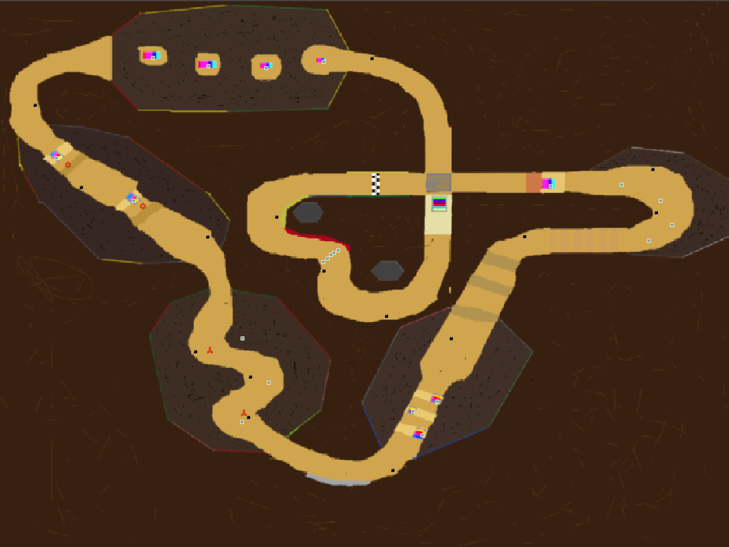 DS Wario Stadium - Mario Kart PC