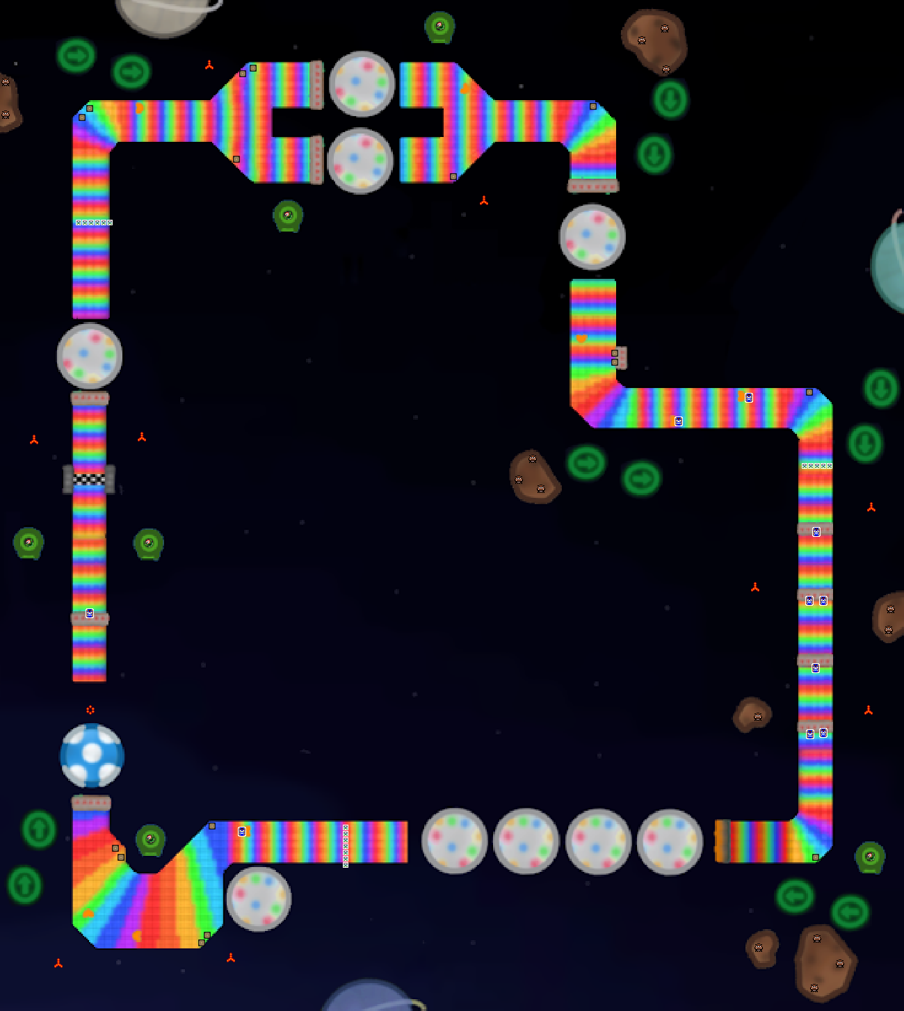 Rainbow Road 2 - Mario Kart PC