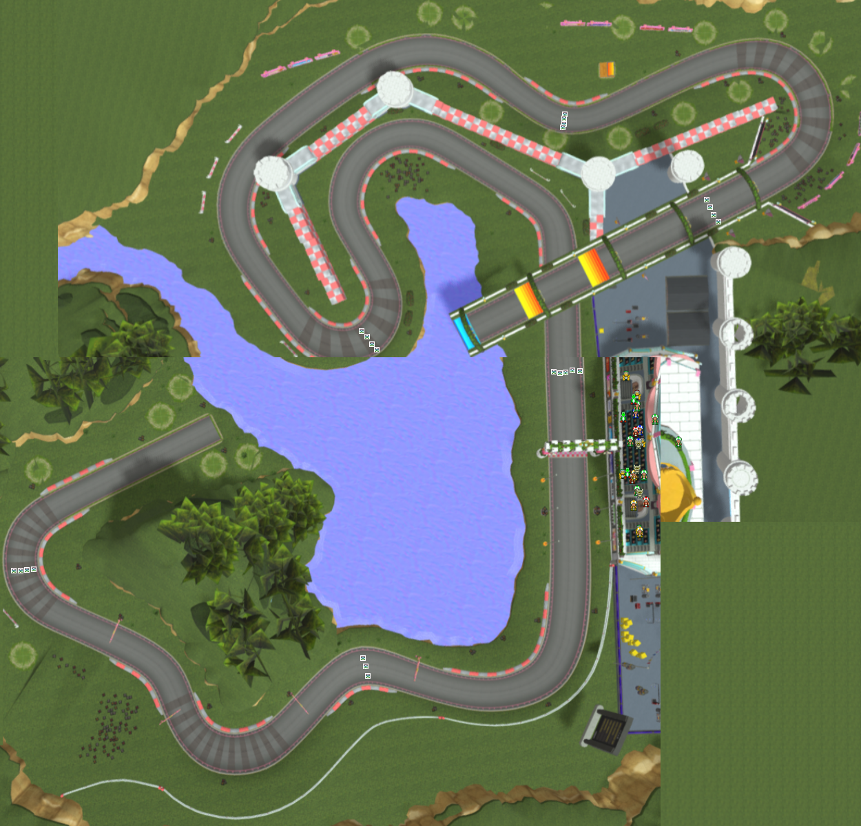 Royal Raceway - Mario Kart PC