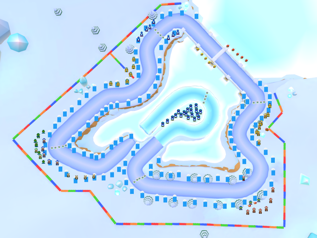 Snowland - Mario Kart PC