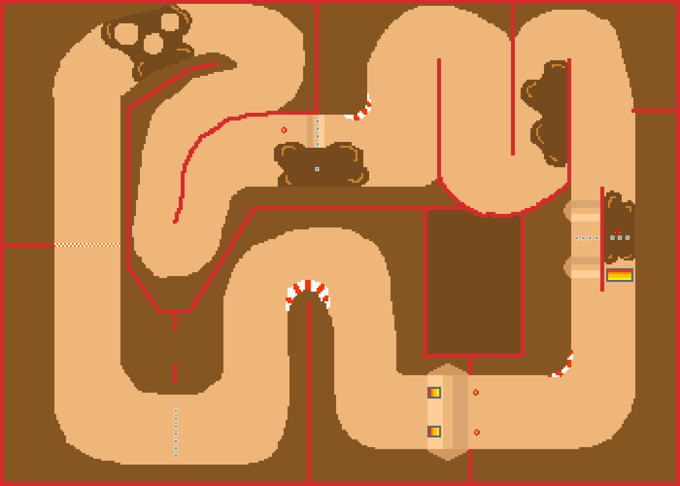 Rad Mud Course - Mario Kart PC