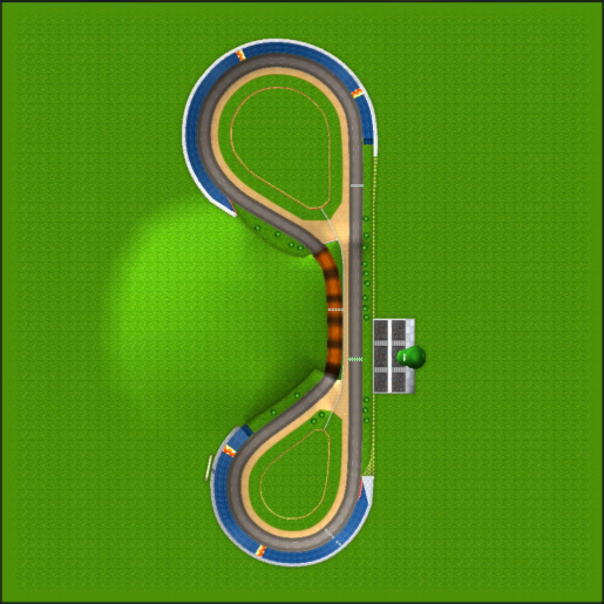Luigi Raceway - Mario Kart PC