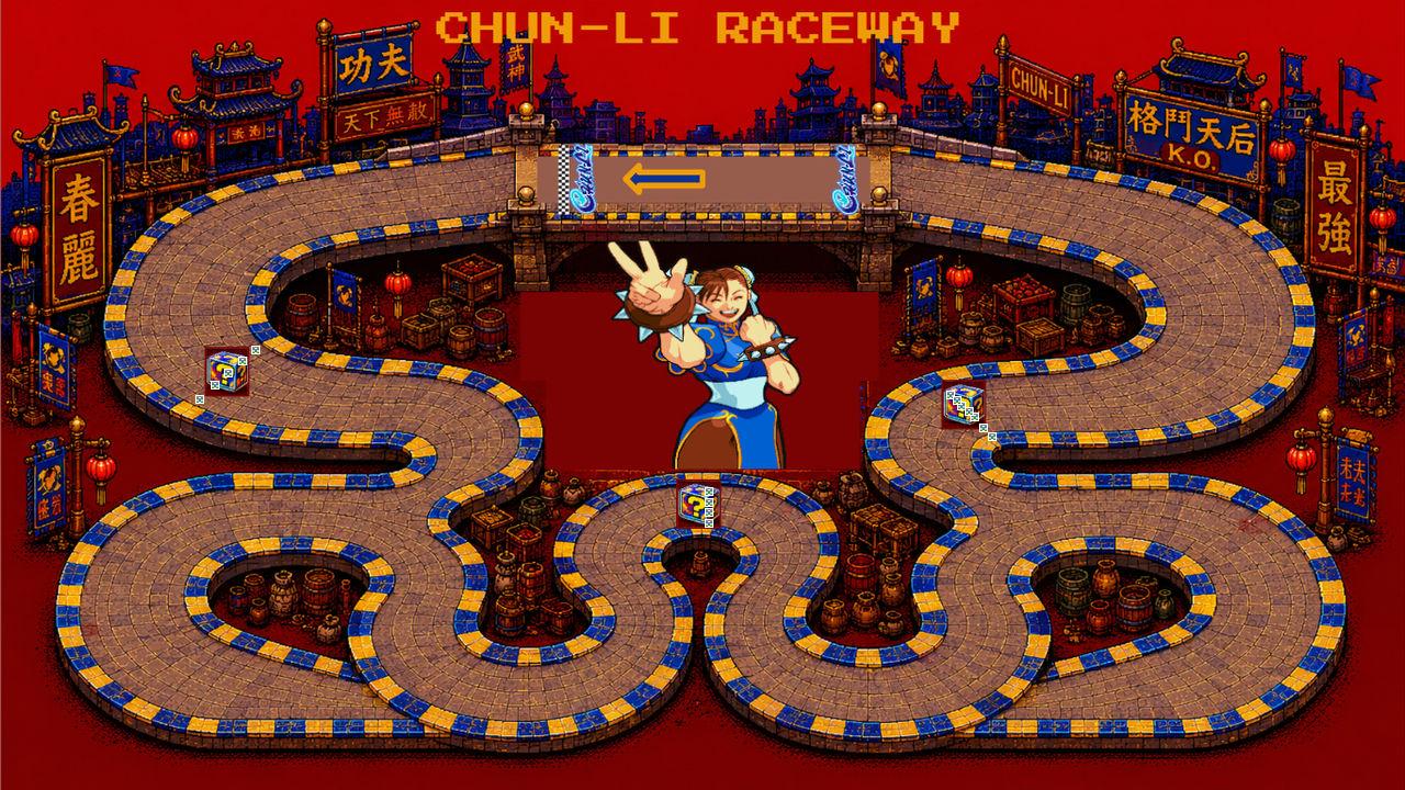 Chun-Li Raceway - Mario Kart PC