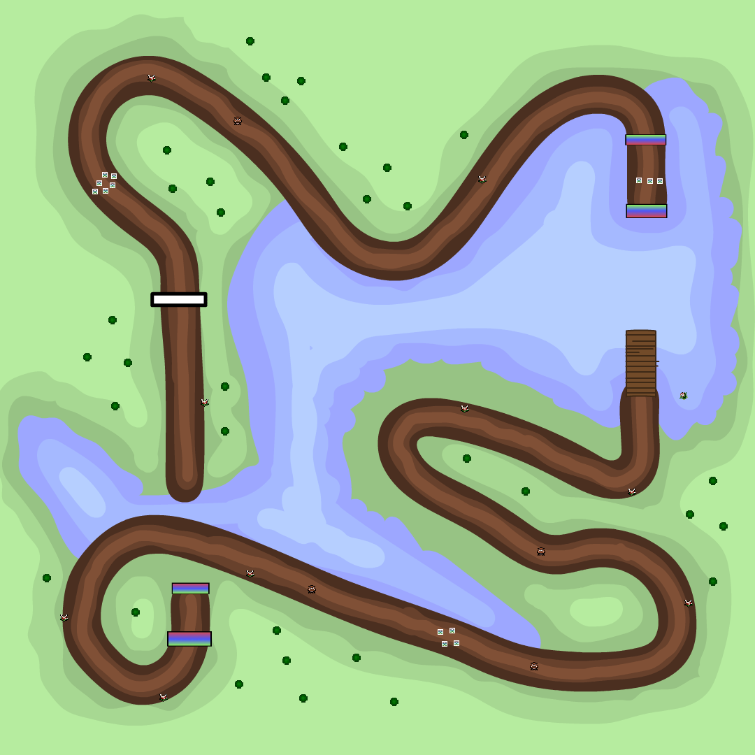 GBA Riverside Park - Mario Kart PC