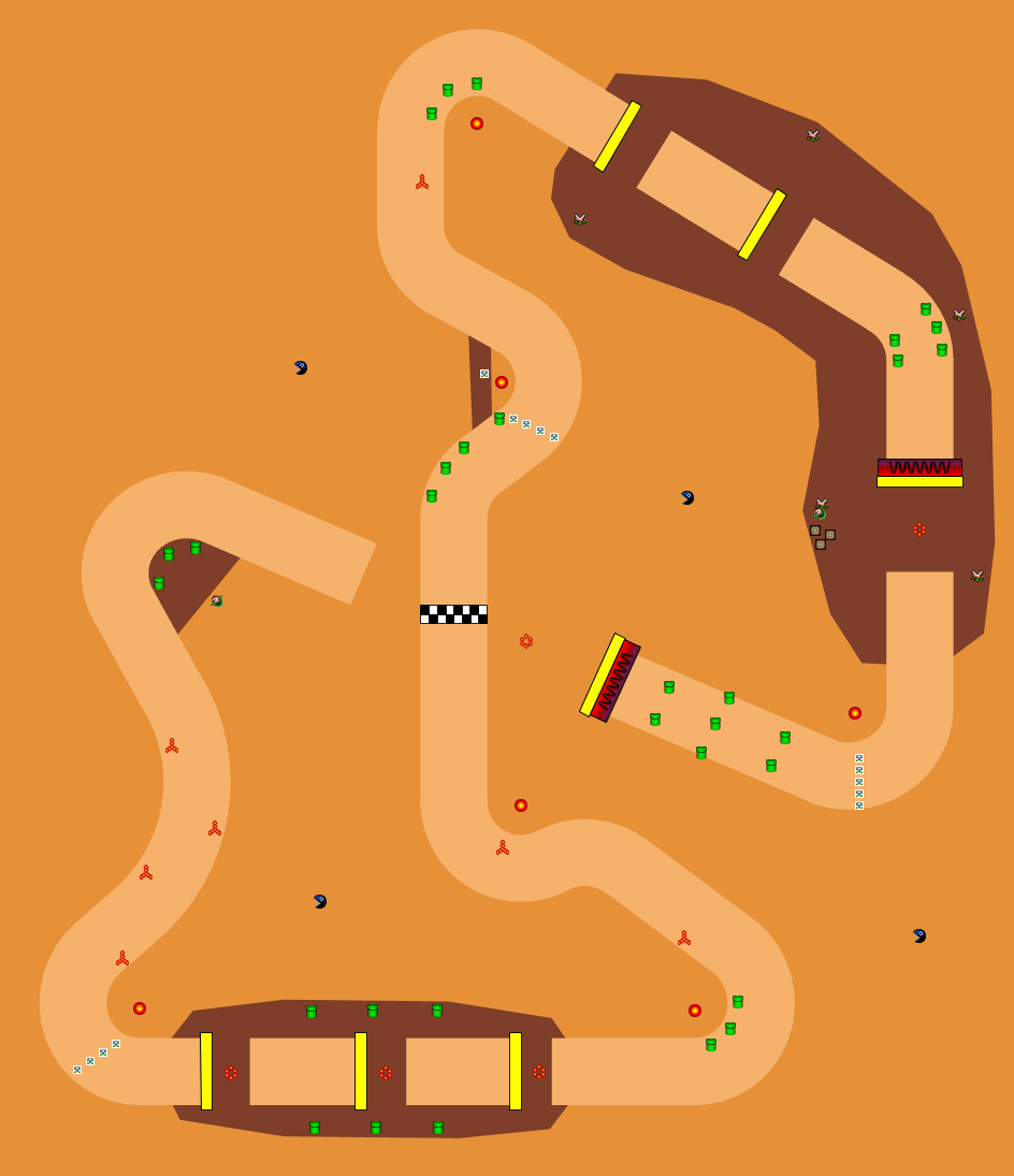 Wario's Stadium Mario Kart PC