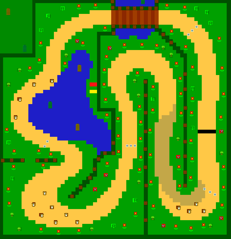 SNES Donut Plains 2 - Mario Kart PC