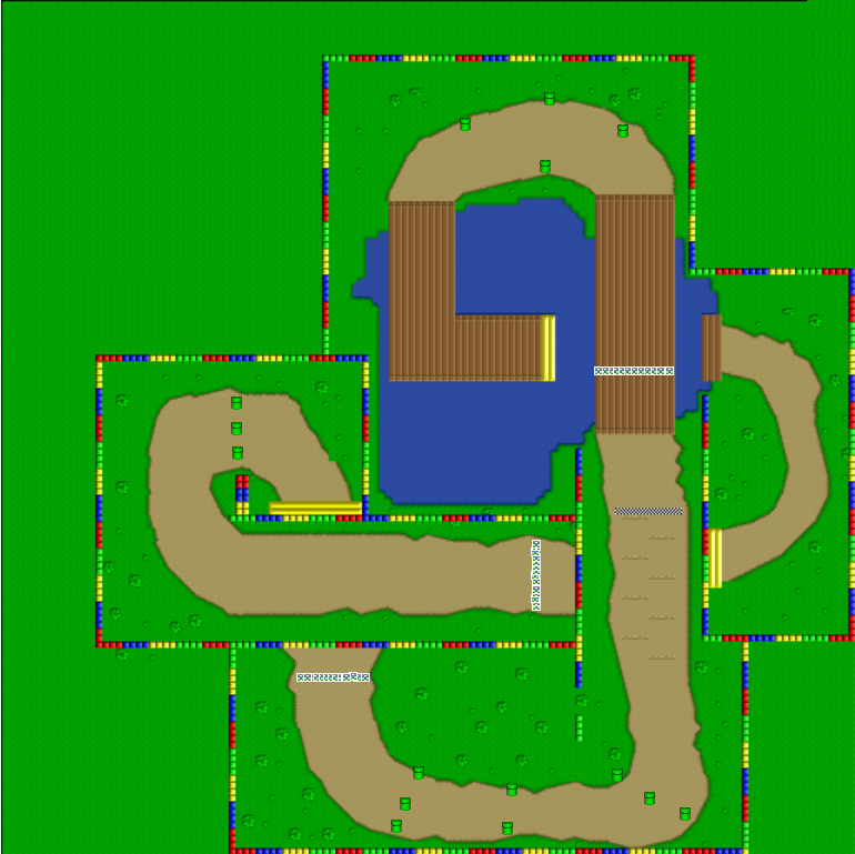 [REMAKE - MK1 ] Ile de Yoshi - Mario Kart PC