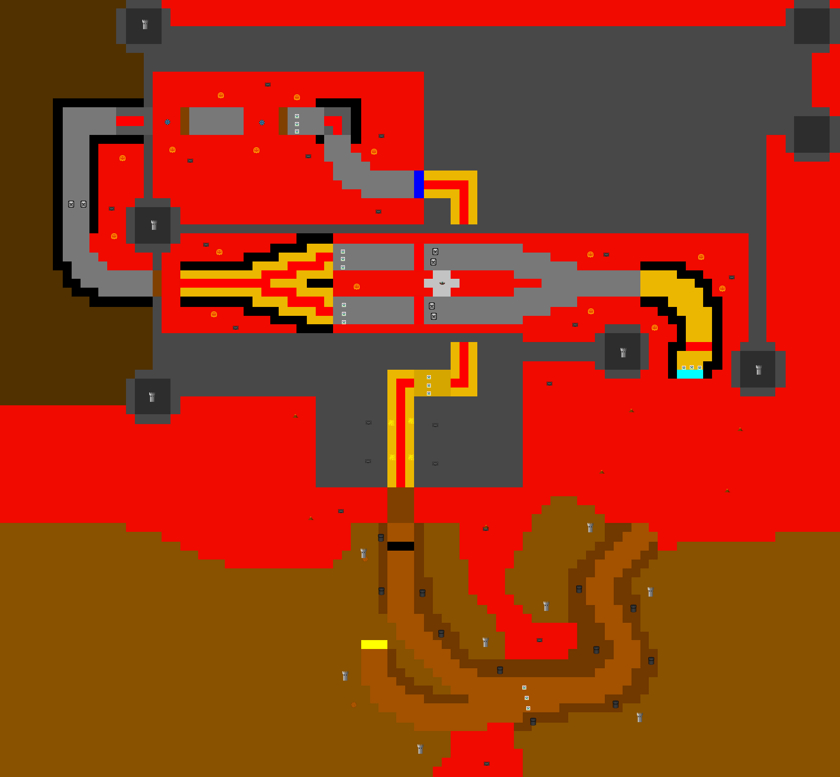 Wii U Bowser's Castle - Mario Kart PC