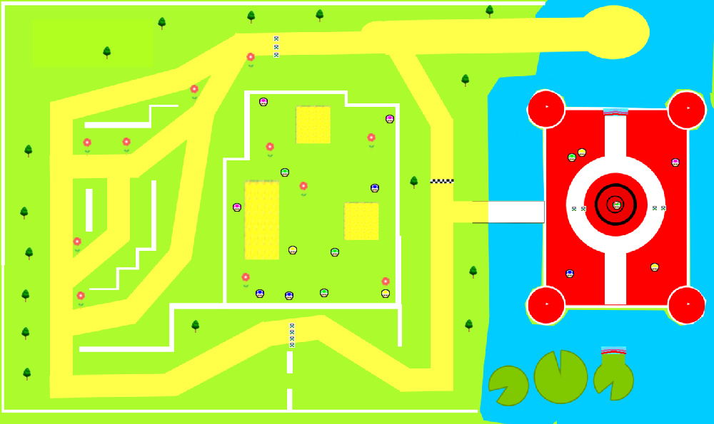 Peach's Castle Mario Kart PC