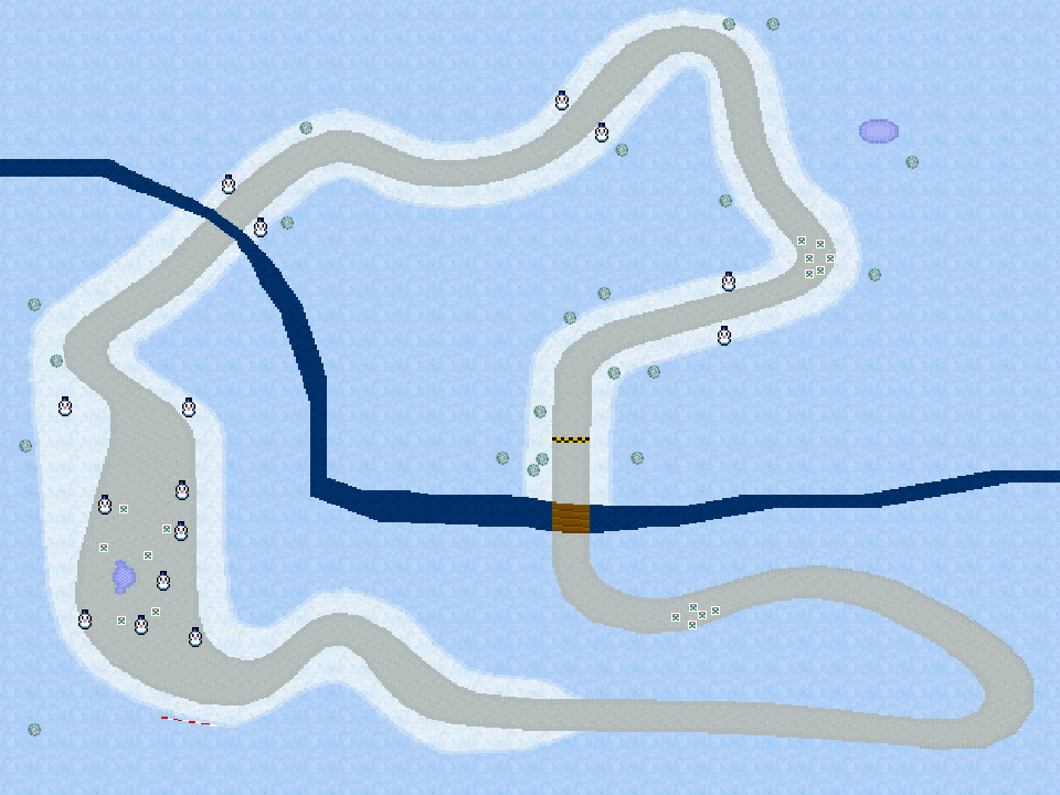 N64 Frappe Snowland - Mario Kart PC