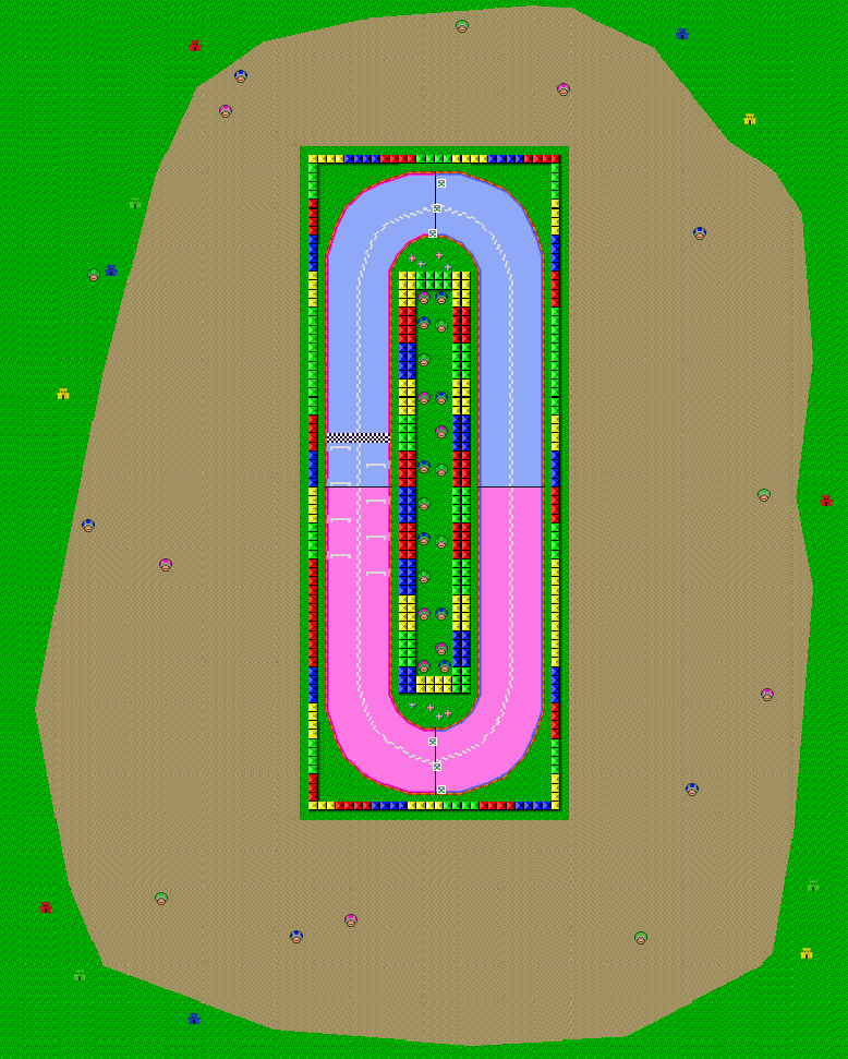 Baby Park SNES Version - SNES Mod MK8 - Mario Kart PC