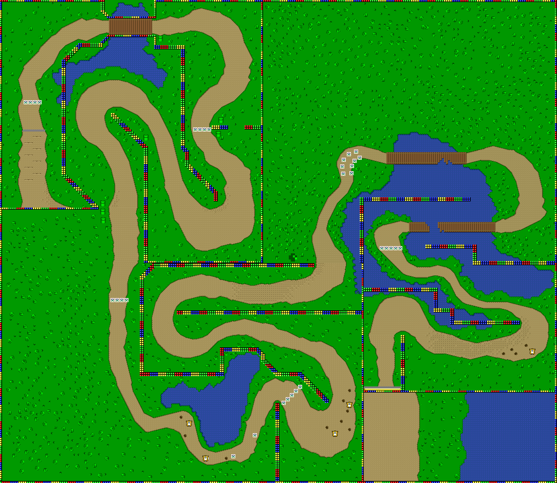 Super mario 64 b3313 map