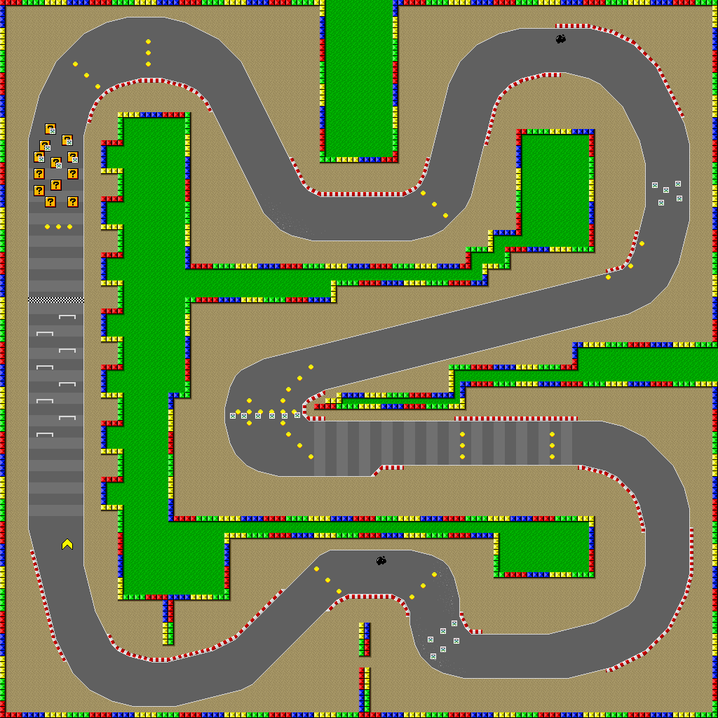 Snes Mario Circuit 3 Mario Kart Pc 9385