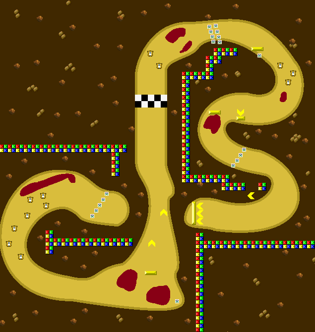 Chocolate Mountain - Mario Kart PC