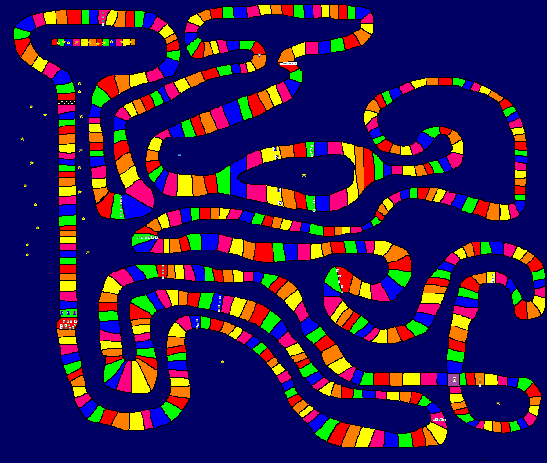 rainbow road - Mario Kart PC