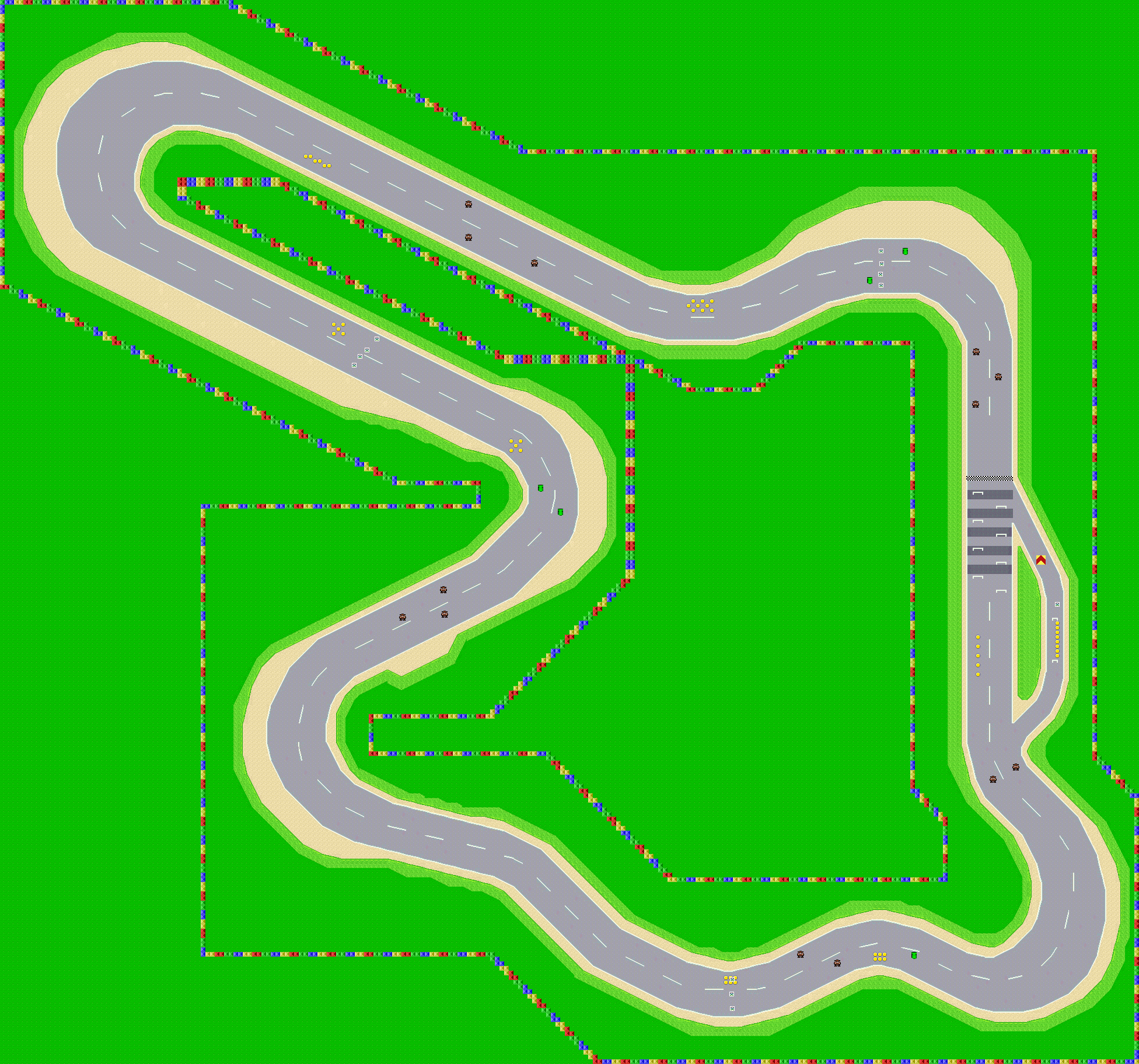 Mario road - Mario Kart PC