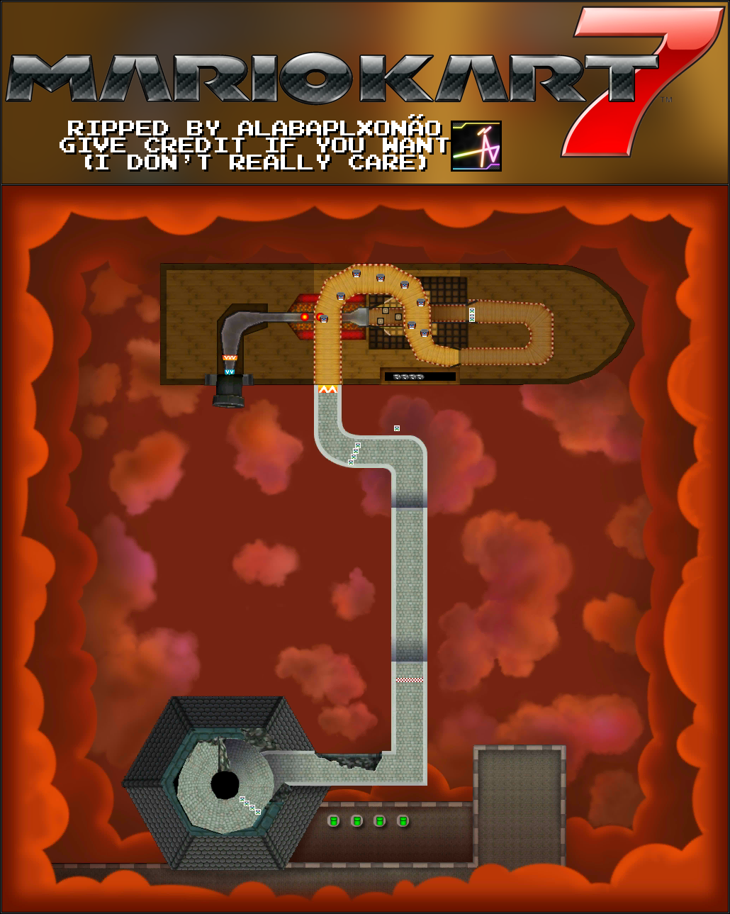 Ds Airship Fortress - Mario Kart PC