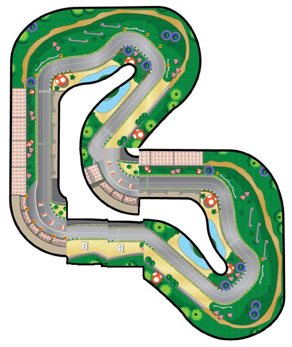 Luigi Circuit 2 - Mario Kart PC