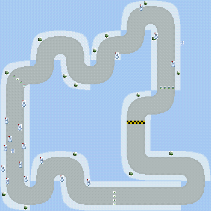 N64 Frappe Snowland - QUICK MODE - Mario Kart PC