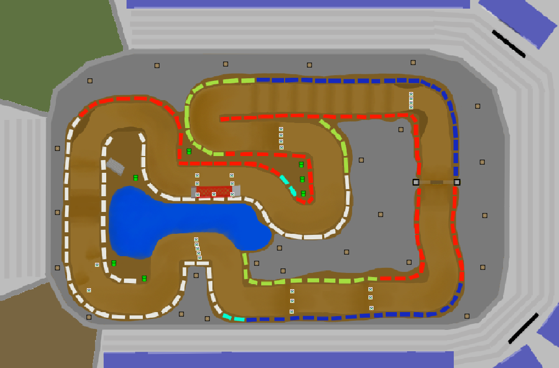 Stunt Stadium Mario Kart Pc 4060