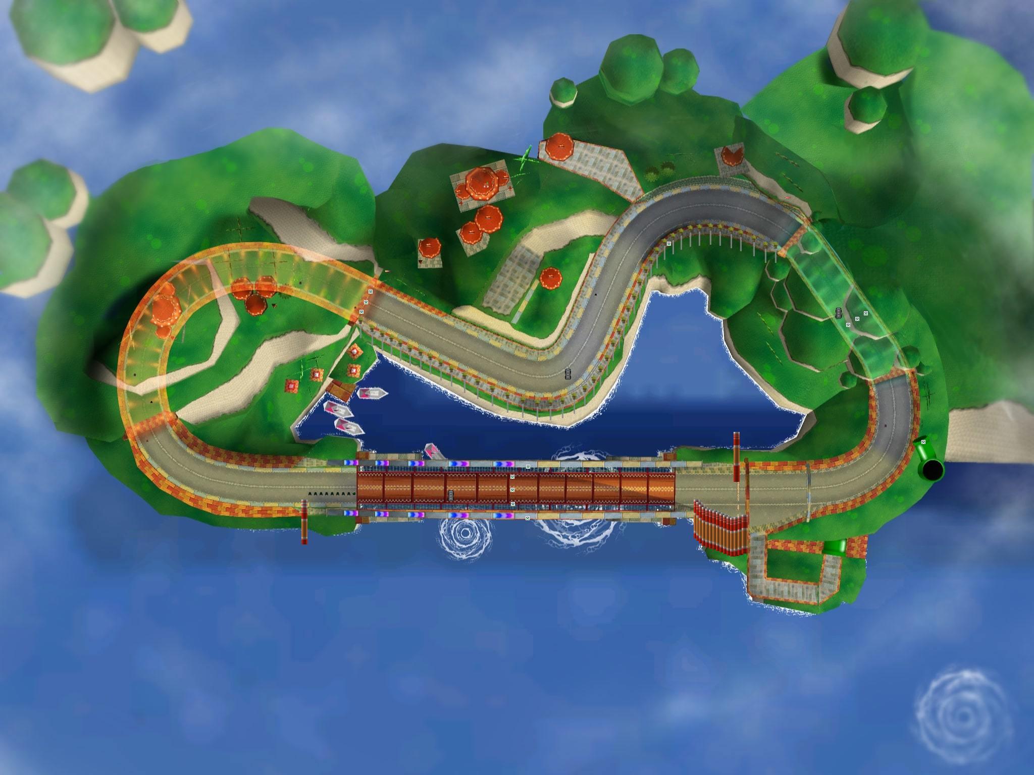 Mushroom Bridge Mario Kart PC