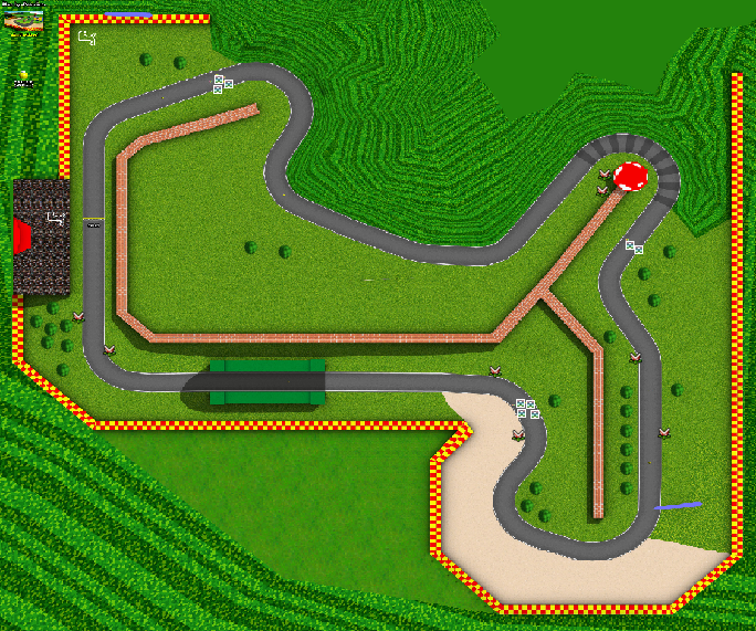 N64 Mario Raceway - Mario Kart PC