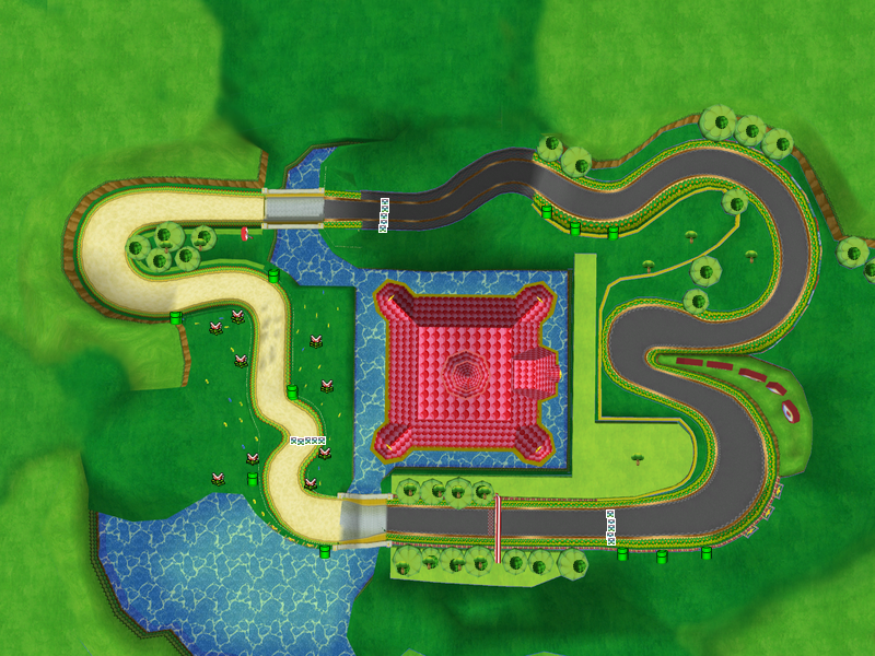 GCN Mario Circuit (Updated) Mario Kart PC