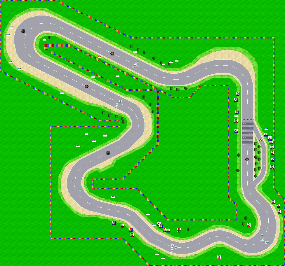 MKPC remake: GBA Mario Circuit - Mario Kart PC