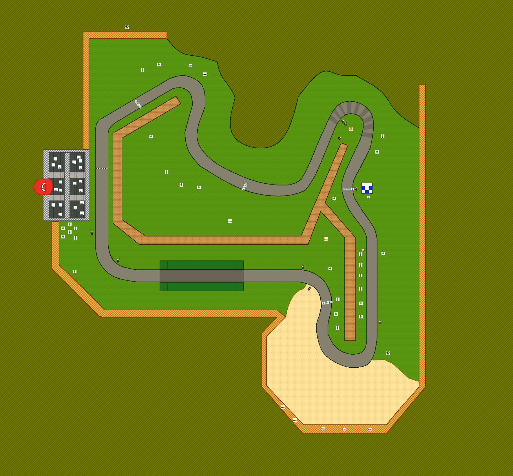 Mario Raceway - Mario Kart PC