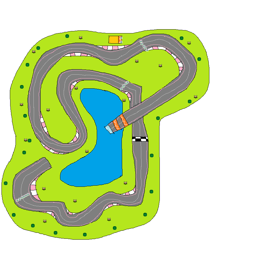 wii U N64 Royal Raceway - Mario Kart PC