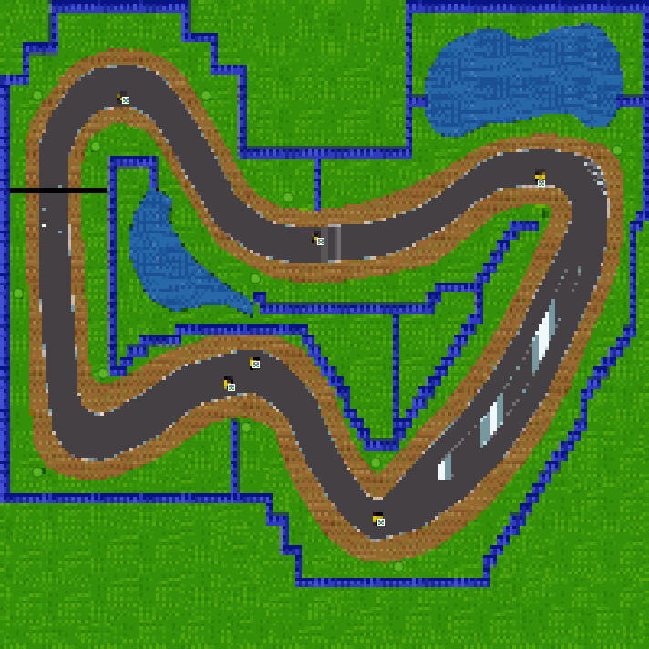 Track 1 - Sandbox Speedway - Mario Kart PC