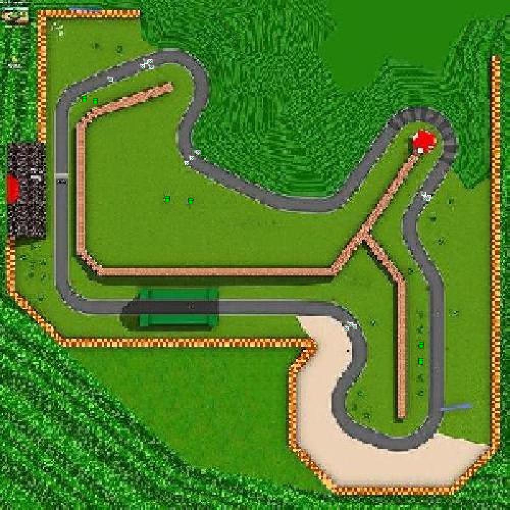 N64 Mario Raceway - Mario Kart PC