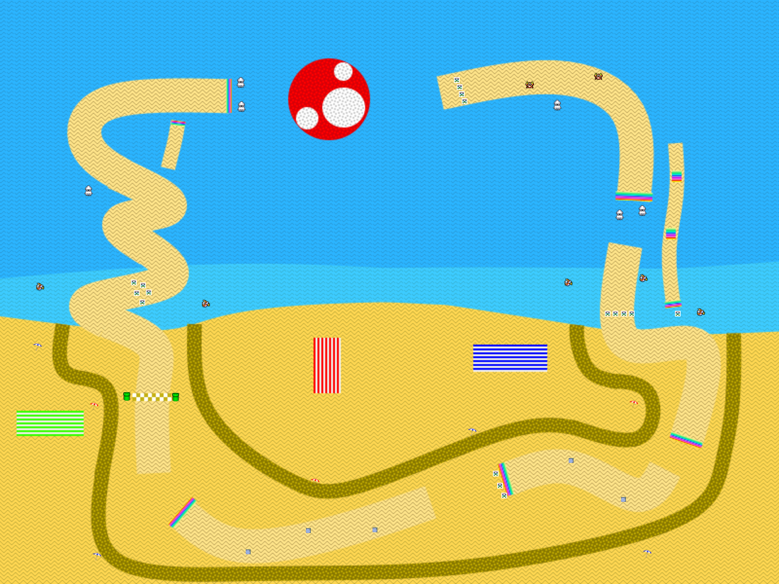 MK9S Blooper Beach - Mario Kart PC