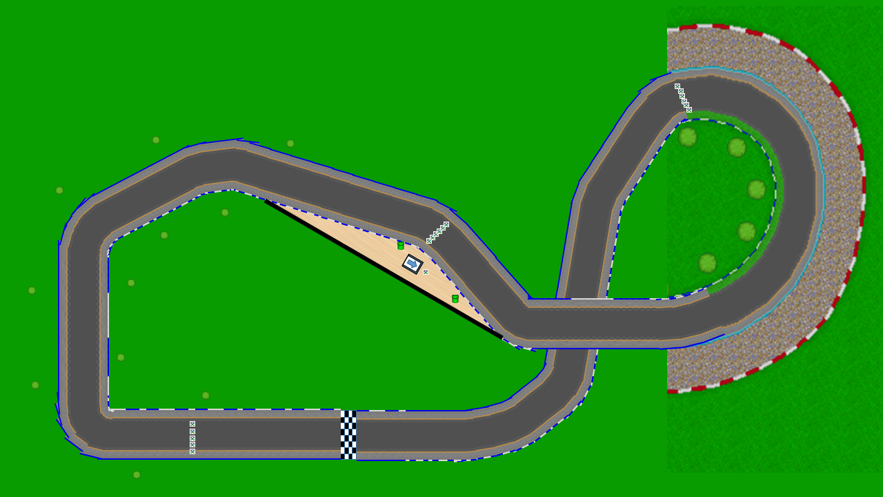 Luigi Raceway - Mario Kart PC