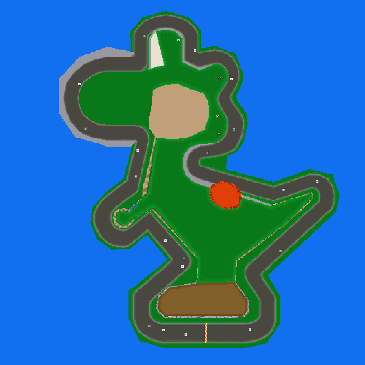 GCN Yoshi Circuit - Mario Kart PC