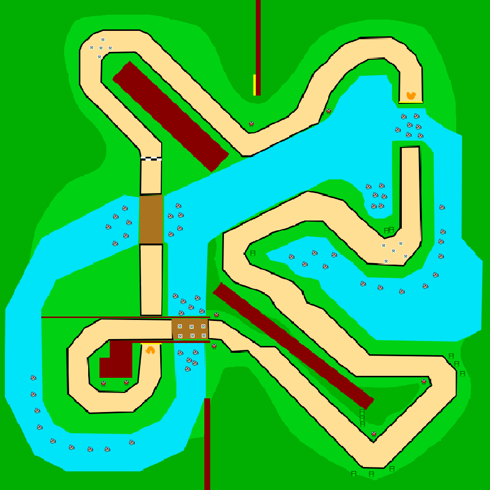 GBA Riverside Park - Mario Kart PC