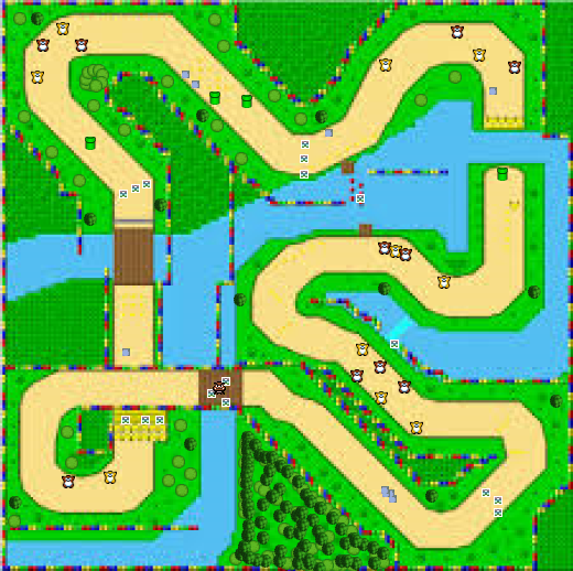 Circuit remake - Mario Kart PC