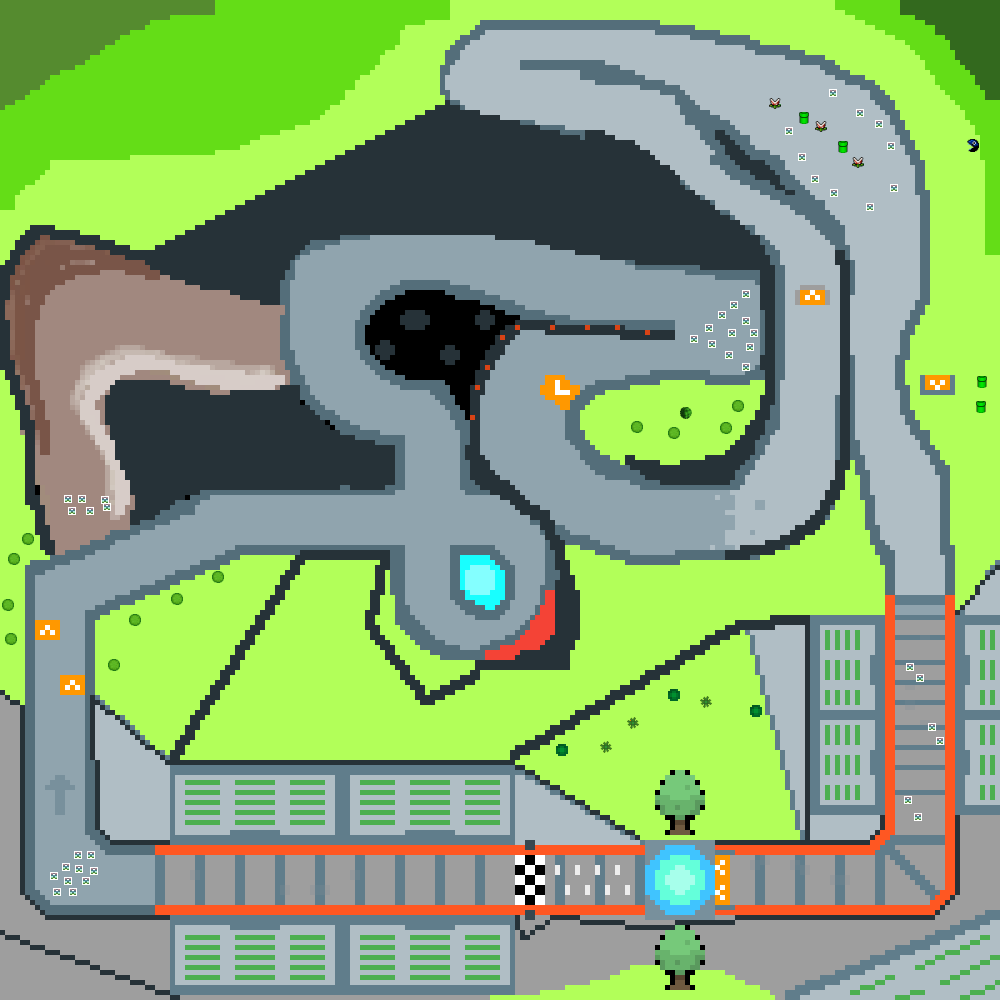 Toad Raceway - Mario Kart PC