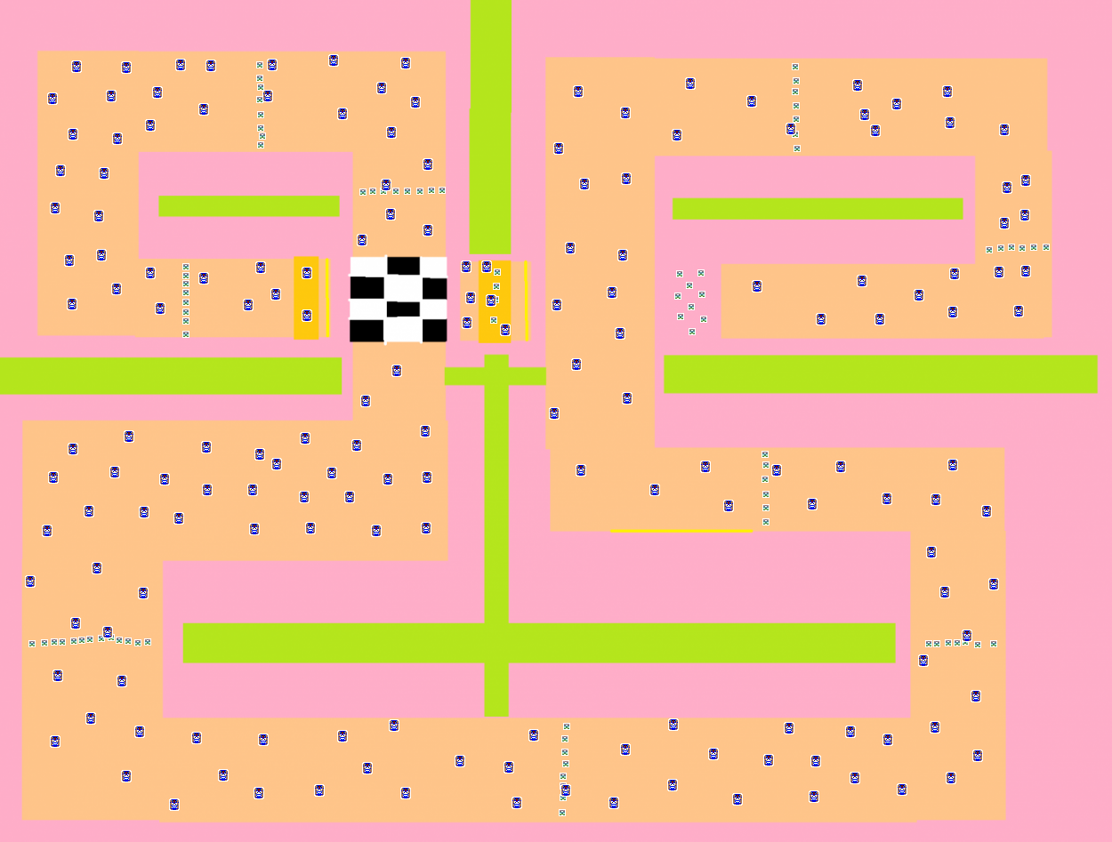 MS Paint Sherbet Circuit - Mario Kart PC