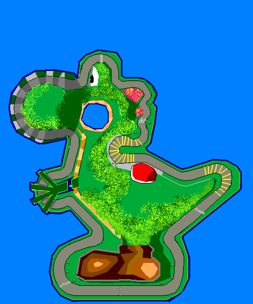 GCN Yoshi Circuit - Mario Kart PC