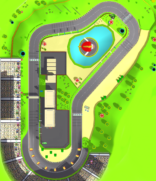 Wii Luigi Circuit - Mario Kart PC