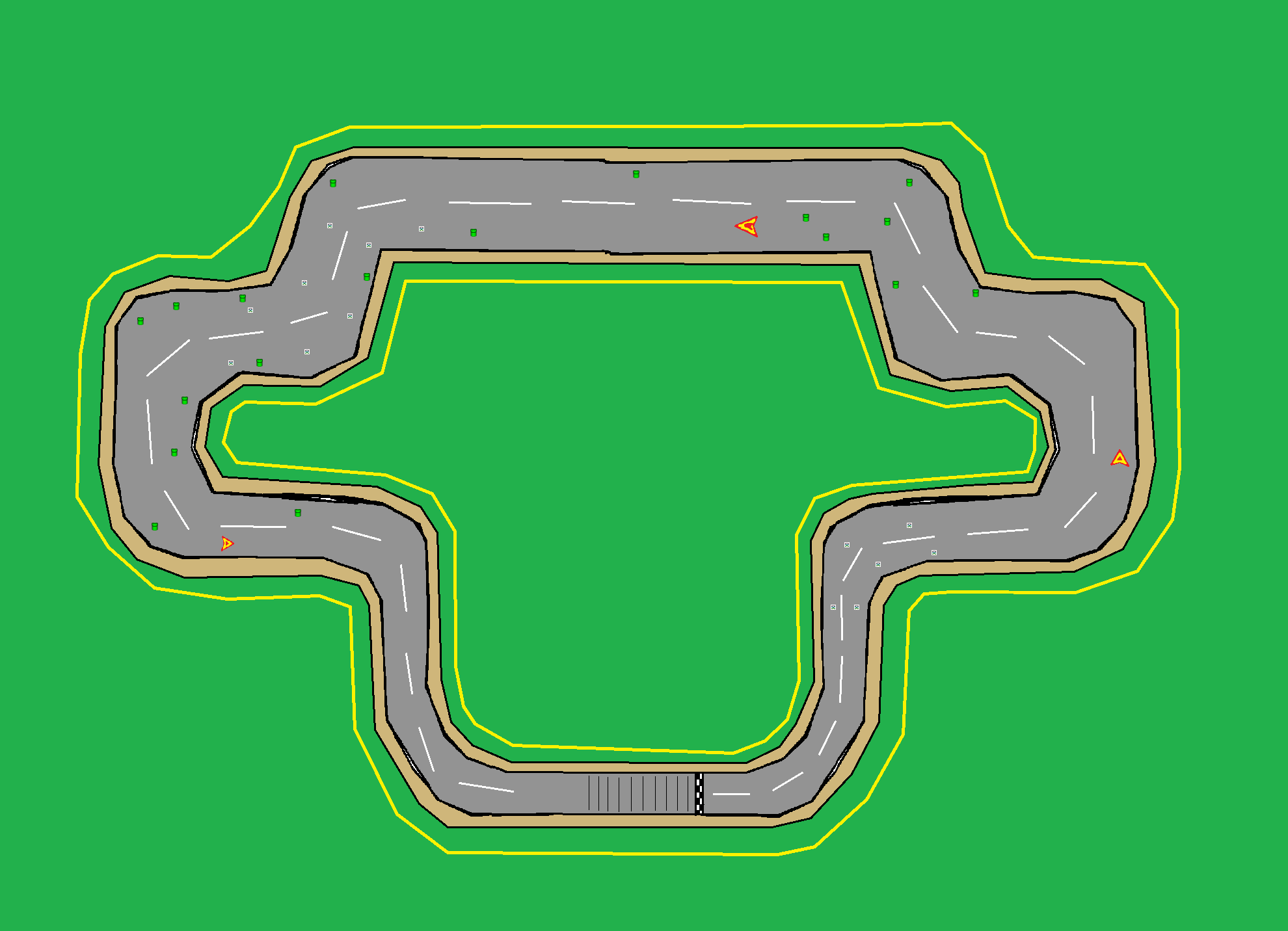Toad Raceway - Mario Kart PC